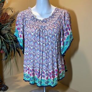 NWT XL Red Camel Top